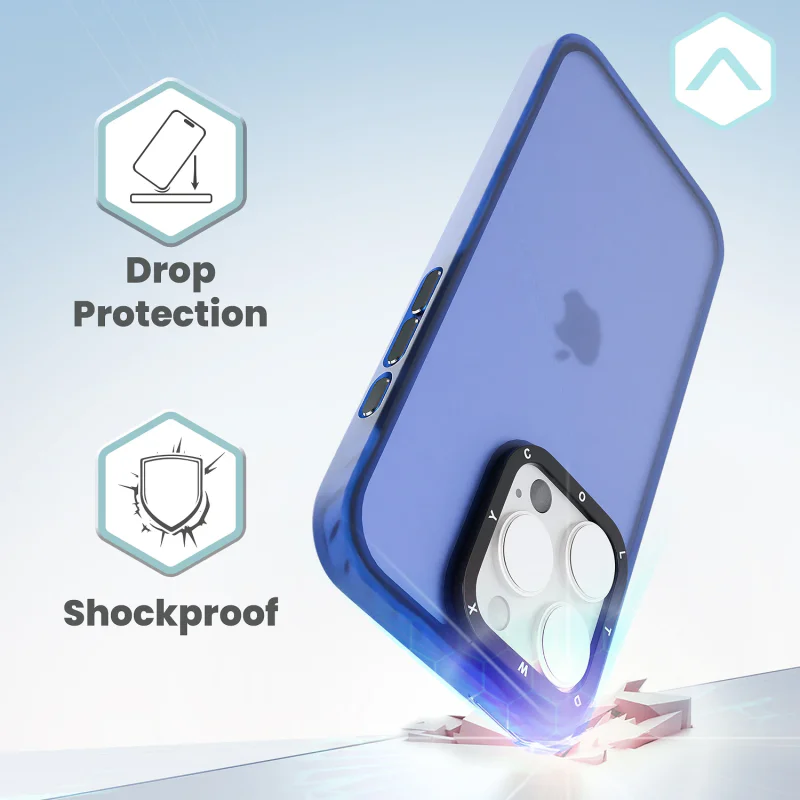 Capa Apokin para iPhone 17 Air Smoked Xycolt com Proteção de Câmara Branco - Imagem 2