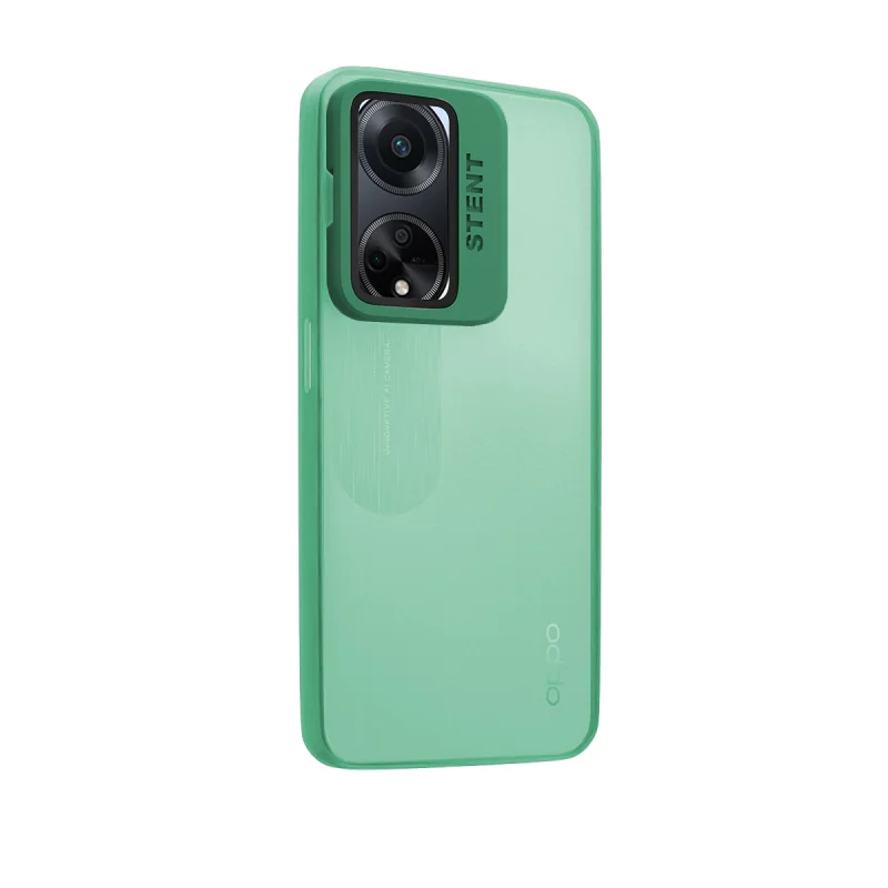 Capa de Silicone Apokin para Oppo A98 5G Mate com Suporte Variedade de cores - Imagem 4