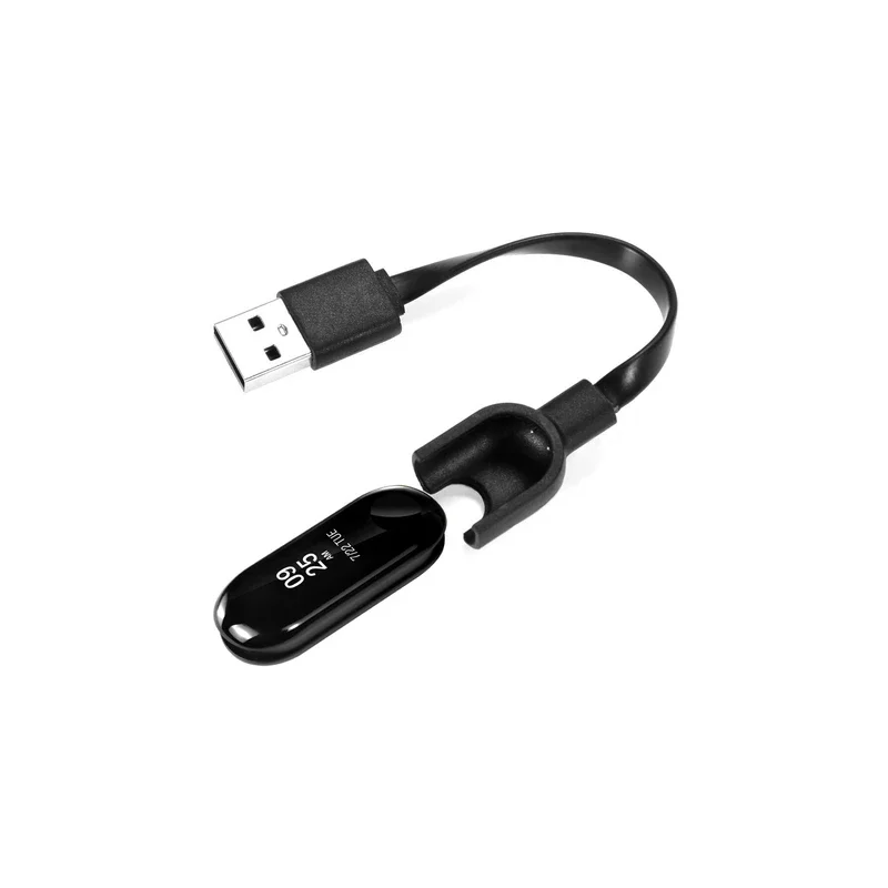 Carregador Apokin para Xiaomi Mi Band 3 USB Preto - Imagem 3