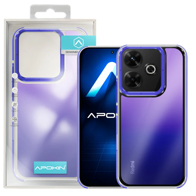 Capa Apokin Camaleão para Xiaomi Redmi 13 com Efeito Camaleão Lilás - Imagem 5