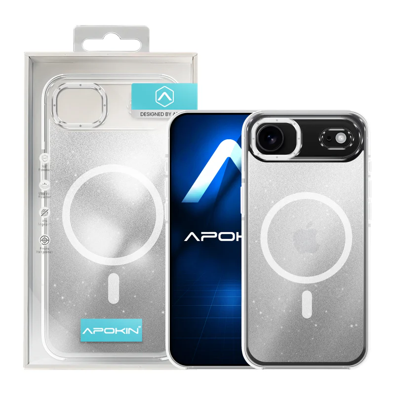 Capa com Purpurina MagSafe para iPhone 17 Air Lila - Imagem 3