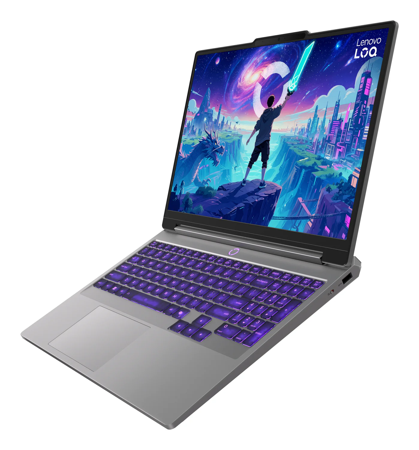 Portátil Gaming Lenovo LOQ 15IRH11E 15,3" WUXGA 165Hz Intel Core 7 230H 16GB 512GB SSD RTX 3050 4GB Windows 11 Home - Imagem 3