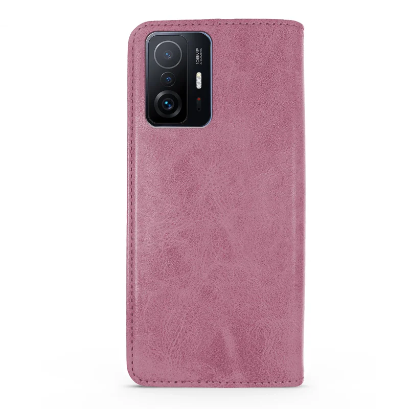 Capa com Porta-Cartões Apokin em Pele Sintética para Xiaomi Mi 11T e 11T Pro Variedade de cores - Imagem 5