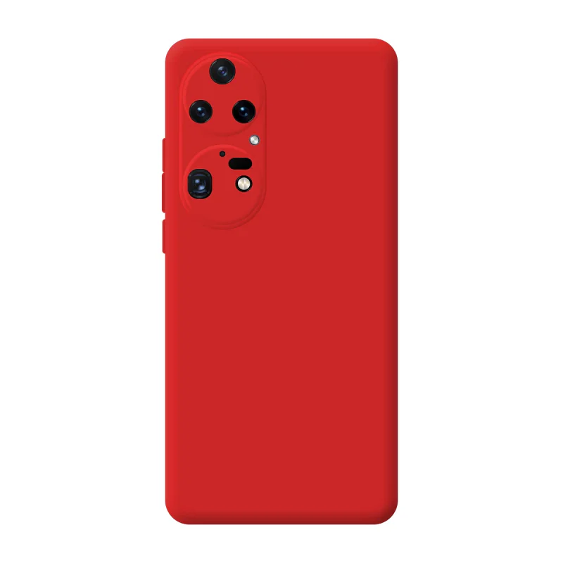 Capa Apokin em Silicone Macio para Huawei P50 Pro com Proteção de Câmara 3D Cor: Lila - Imagem 5