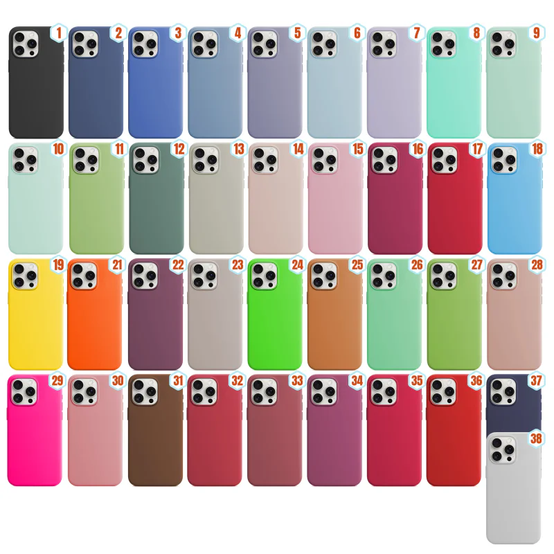Capa de Silicone Líquido Apokin Efeito Pele para iPhone 12 Pro Max Cor 37