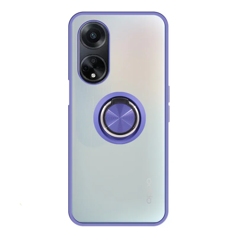 Capa Apokin em Gel Fumada com Íman e Suporte para Oppo A98 Variedade de cores - Imagem 3
