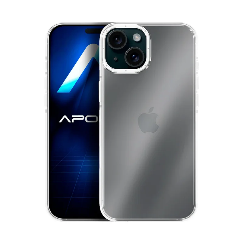 Capa Reforçada Apokin para iPhone 15 Branco - Imagem 3