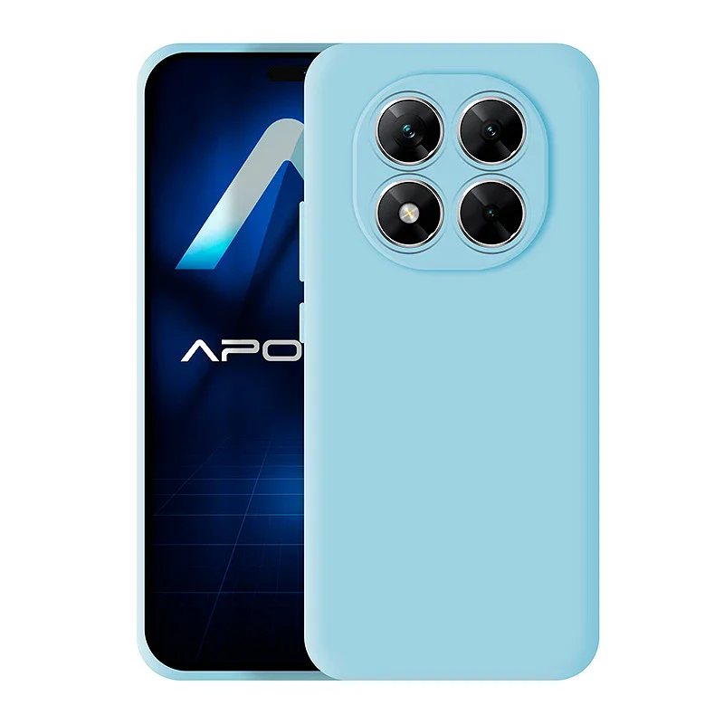 Capa Apokin para Xiaomi Poco X7 Silicone Macio Preto - Imagem 2