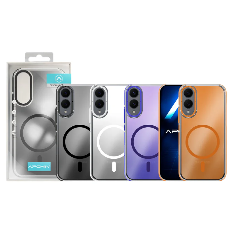 Capa Apokin para Samsung Galaxy S25 Camaleão com MagSafe Lilás - Imagem 1