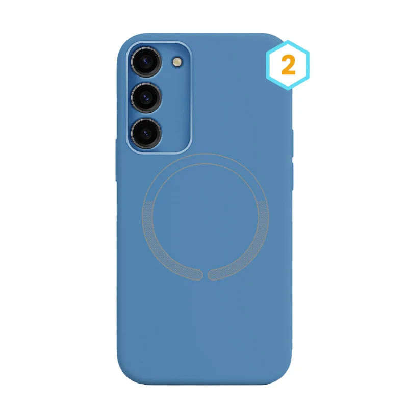 Capa Apokin para Samsung Galaxy S23 Silicone Líquido com MagSafe 25 - Imagem 3