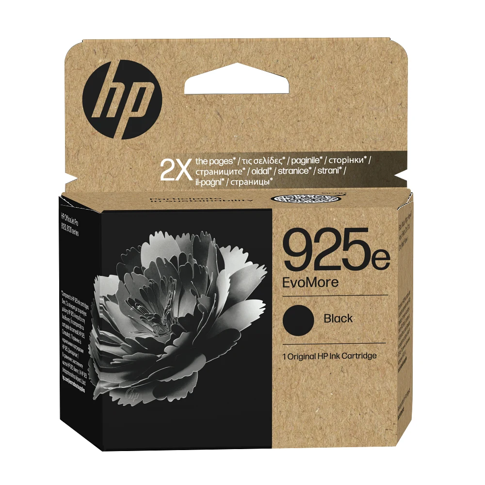 Tinteiro HP 925e EvoMore Preto Original - Imagem 1