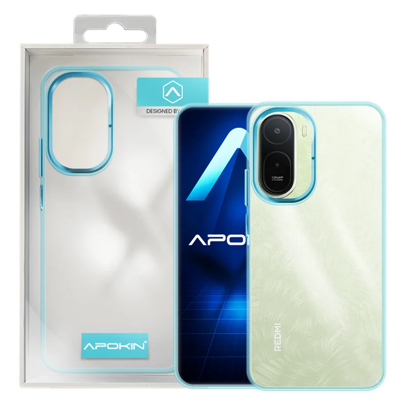 Capa Acrílica Apokin para Xiaomi Redmi A7 Transparente Branco - Imagem 6