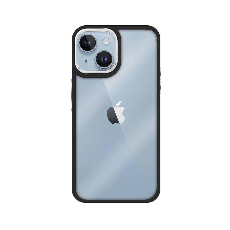 Capa Apokin para iPhone 14 Plus Silicone com Rebordo de Câmara em Alumínio Verde - Imagem 6