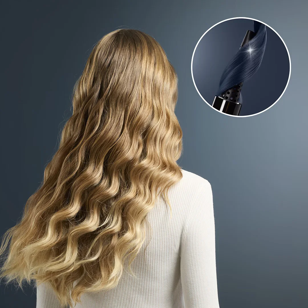 Escova Modeladora de Ar Rowenta Air Shape UB9820E0 Iónica com 4 Acessórios Preto e Cobre - Imagem 9