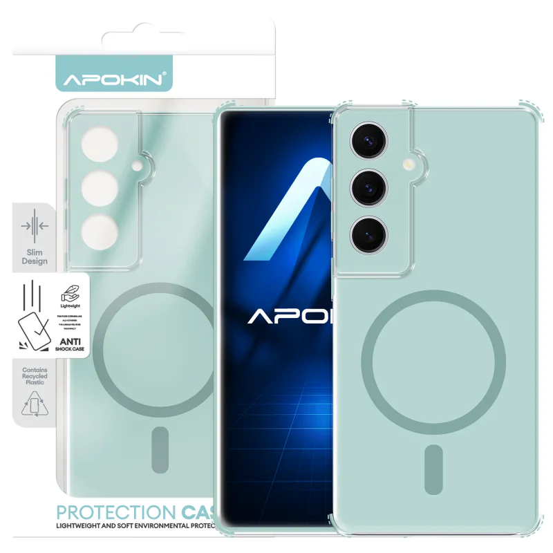 Capa Bumper Apokin Urban com MagSafe para Samsung Galaxy S25 Plus Lilás - Imagem 4