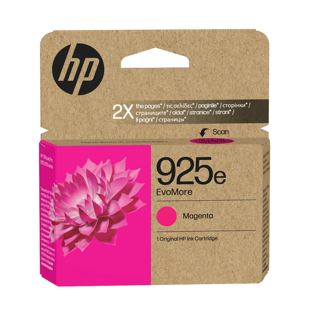 Tinteiro HP 925e EvoMore Magenta Original - Imagem 1