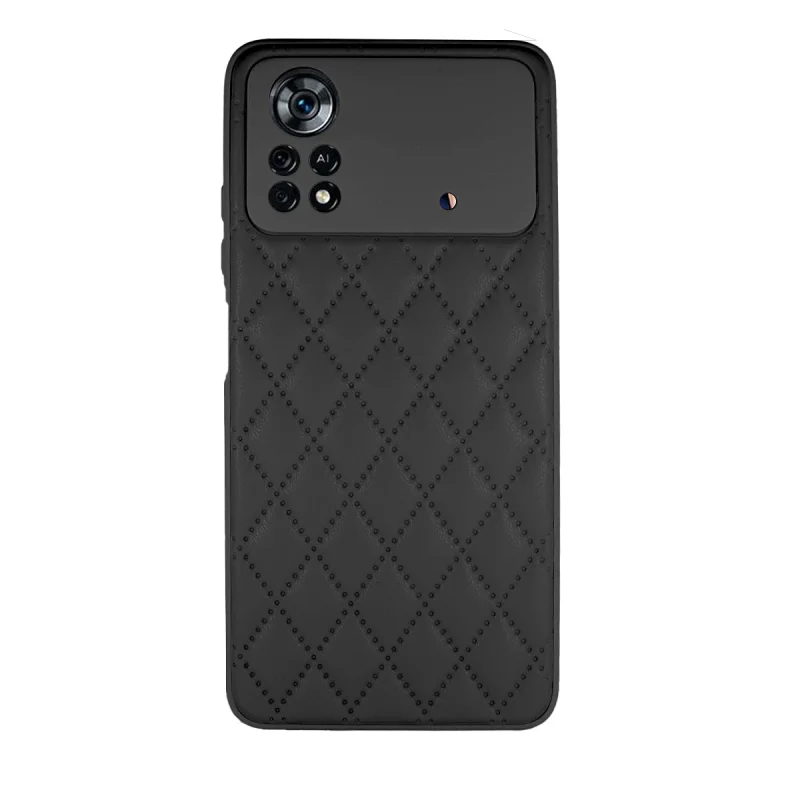 Capa Apokin para Xiaomi Poco X4 Pro 5G Fumada com Suporte e Íman Lilás - Imagem 5