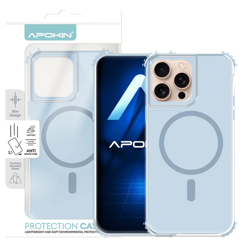 Capa Apokin Bumper Urban com MagSafe para iPhone 13 Pro Max Rosa - Imagem 3