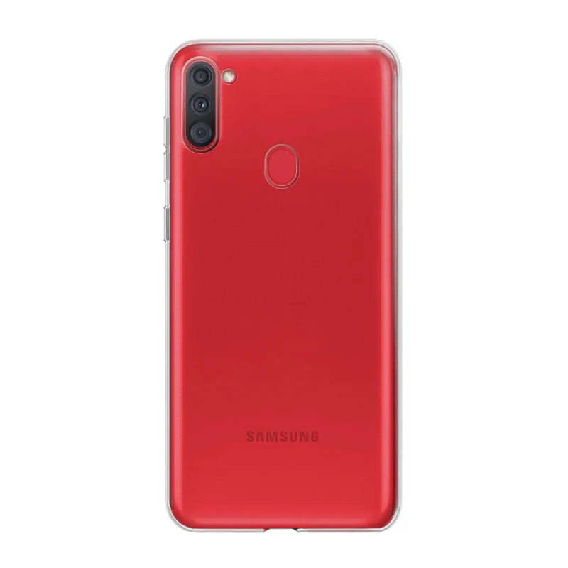 Capa Apokin para Samsung Galaxy A11 Silicone 2,0 mm Transparente