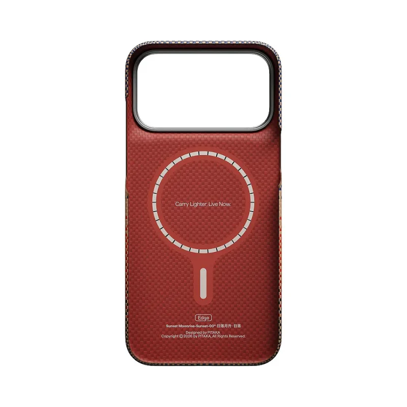 Capa Apokin PITAKA Edge Case para iPhone 18 Pro Max Pôr-do-sol - Imagem 2