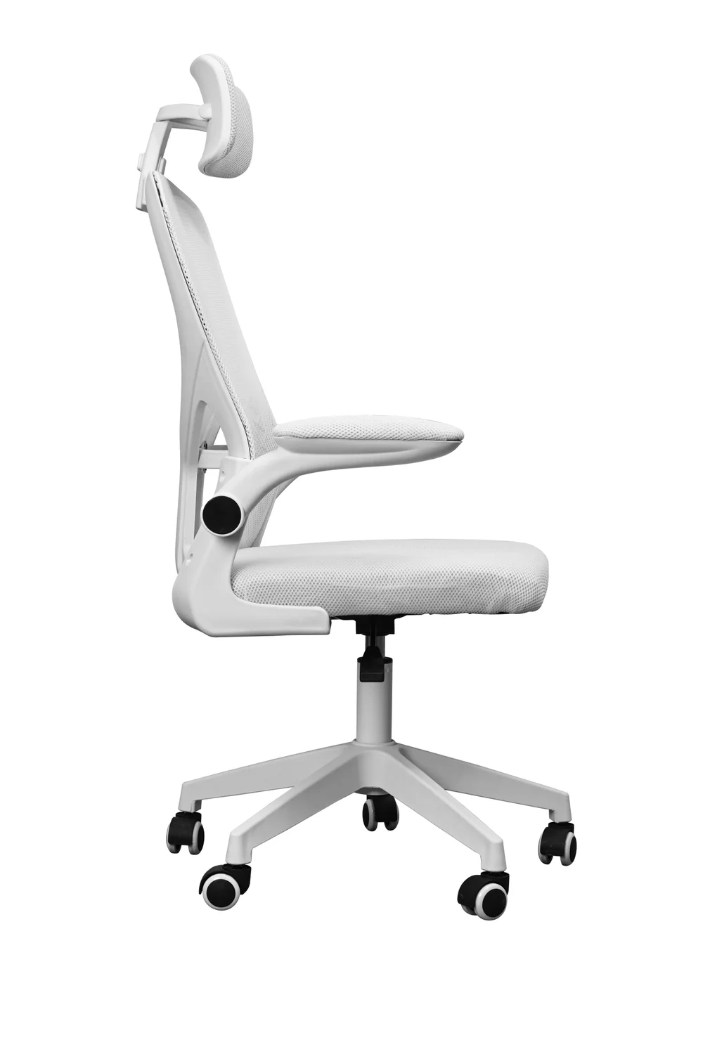 Cadeira Ergonómica Mars Gaming MGC-ERGOPLUS em Rede com Apoio Lombar e Encosto de Cabeça Ajustável Branca - Imagem 4