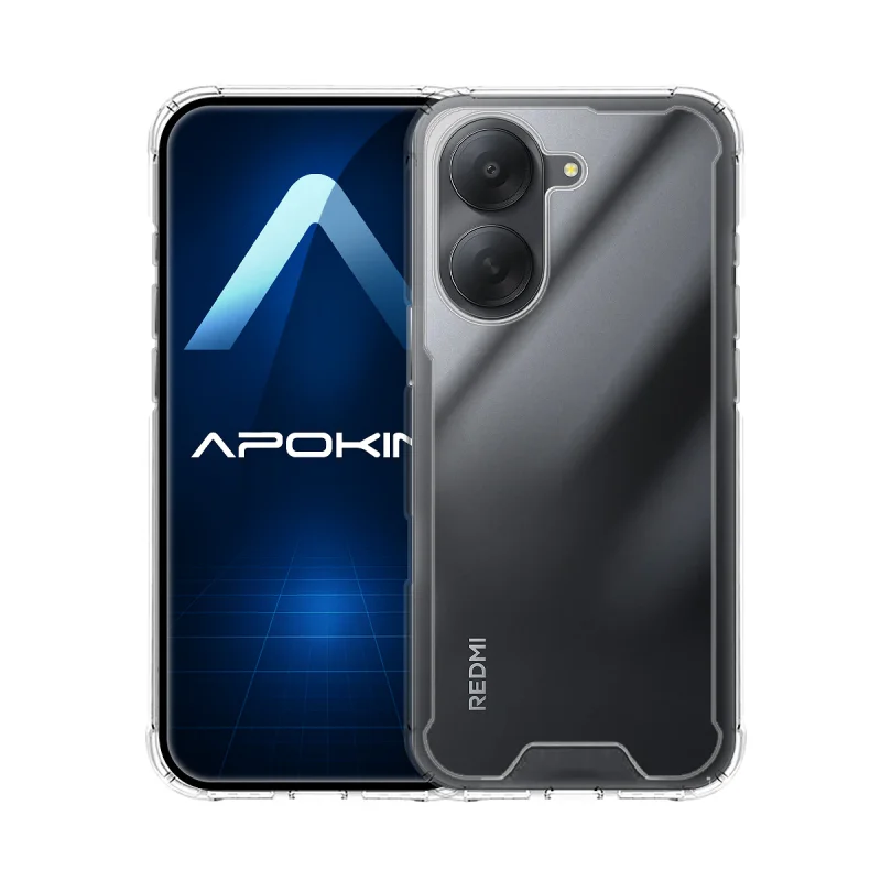 Capa Apokin Antichoques para Xiaomi Redmi A7 Silicone Transparente