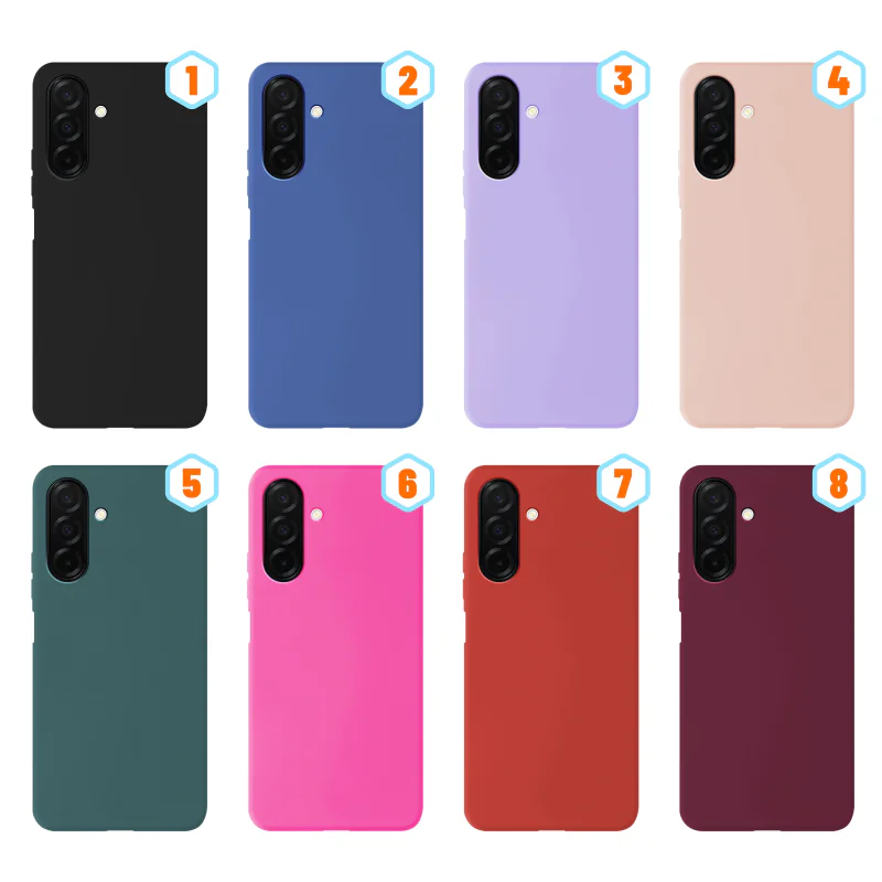 Capa de Silicone Apokin Efeito Pele para Samsung Galaxy A27 Preto