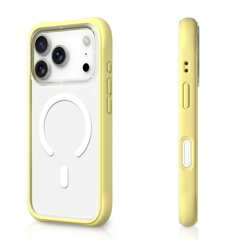 Capa Youngkit Dynamic Series II Apokin para iPhone 17 Pro Max / 18 Pro Max Transparente Amarelo - Imagem 2