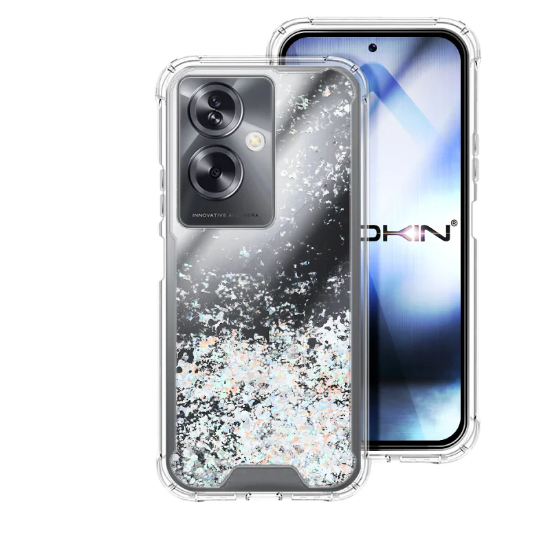 Capa de Gel Apokin Honor 200 Pro Transparente com Glitter Variedade de cores - Imagem 5