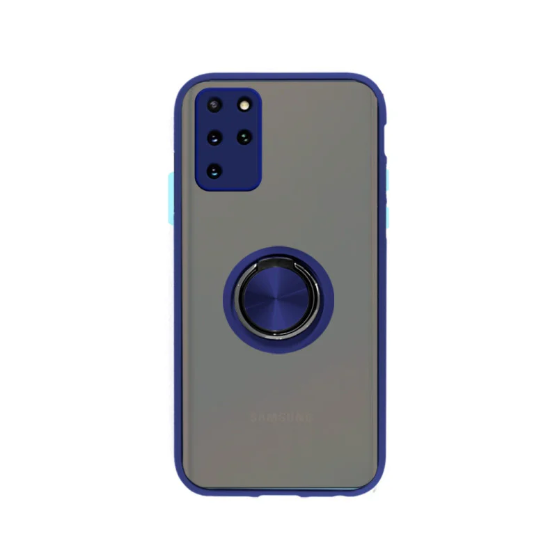 Capa Magnética Apokin para Samsung Galaxy S20 Plus em Gel com Suporte Fumado Preto - Imagem 2