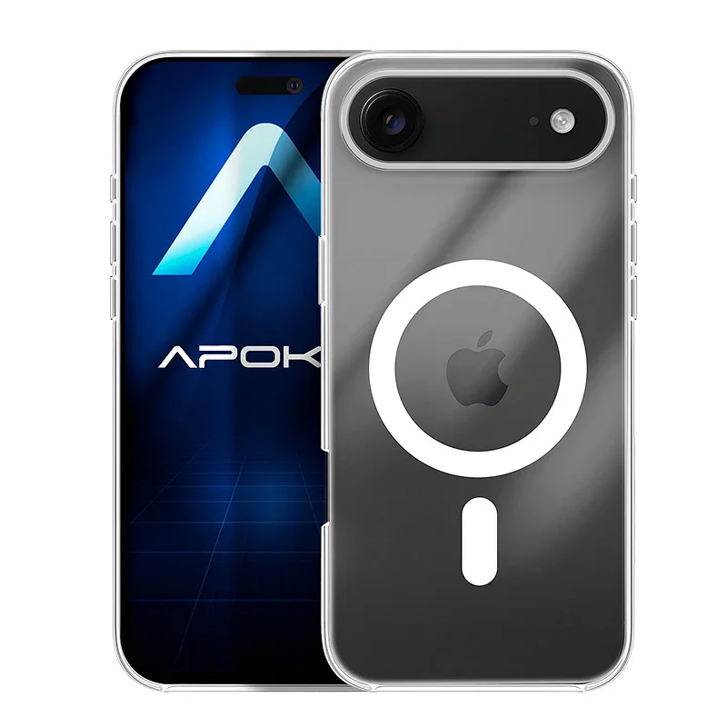 Capa Apokin para iPhone 17 Air Acrílica com MagSafe Azul - Imagem 2