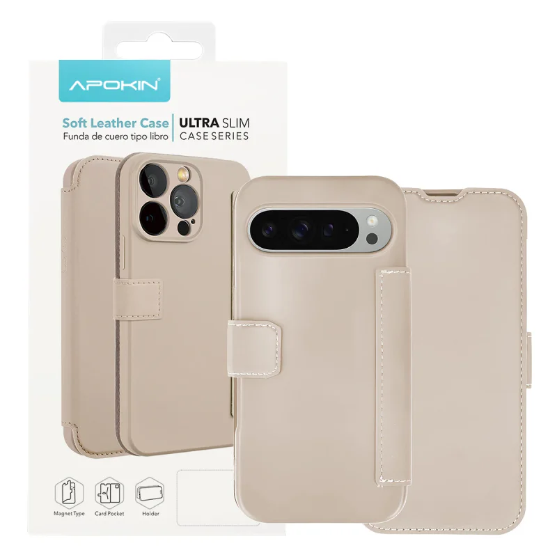 Capa Apokin Google Pixel 9 Pro XL Silicone Suave Azul - Imagem 3