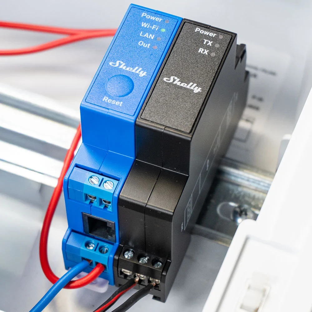 Módulo de Expansão Shelly Pro Modbus Add-on RS485 para Calha DIN - Imagem 6