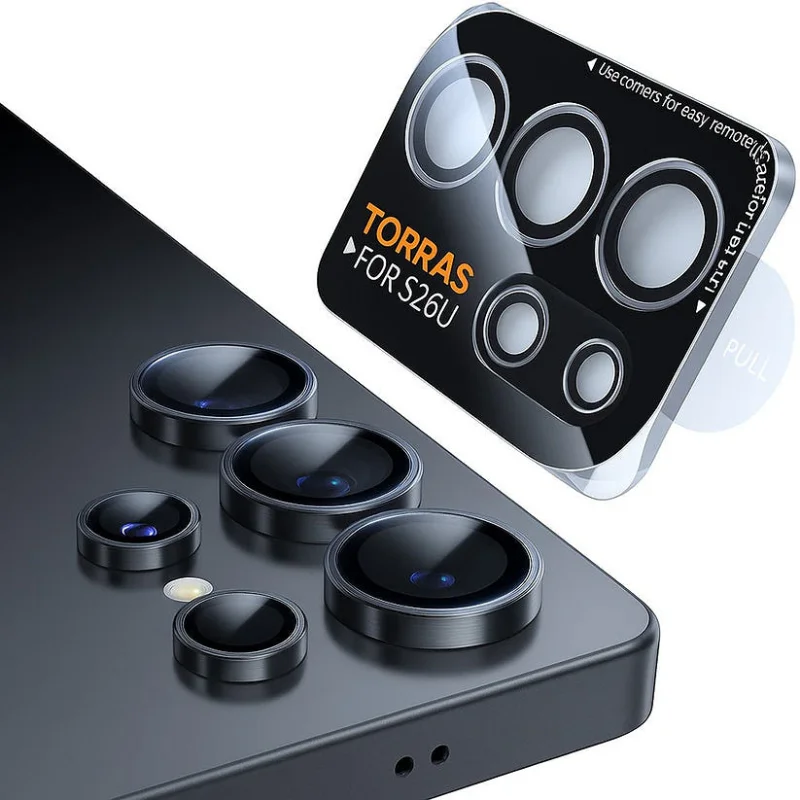 Protetor de Lente Apokin Torras Lensguard para Samsung Galaxy S26 Ultra Preto