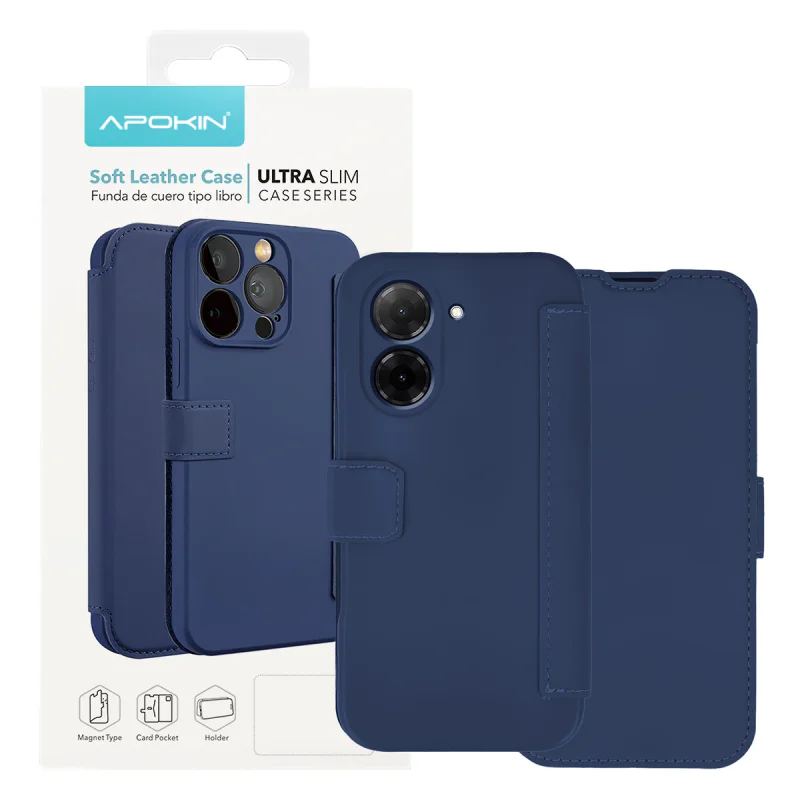 Capa Apokin para Xiaomi Redmi A5 Silicone Efeito Pele Rosa claro - Imagem 4
