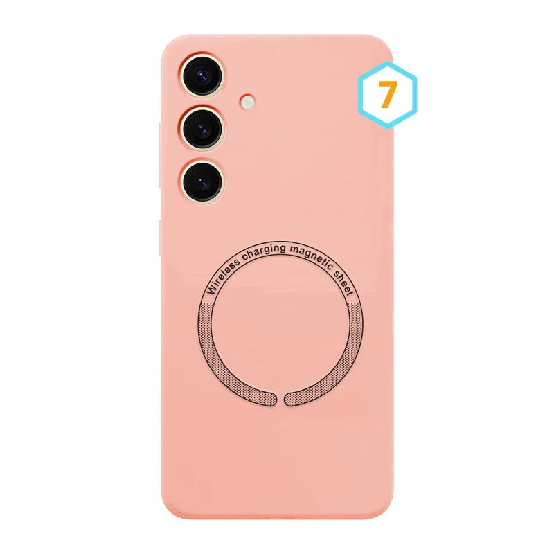 Capa Apokin Samsung Galaxy S24 Silicone Líquido com MagSafe Cor 8 - Imagem 3