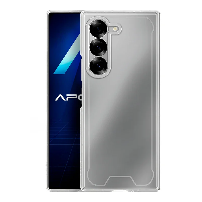 Capa Transparente Apokin Antigolpe Premium para Samsung Galaxy Z Fold 5 - Imagem 1