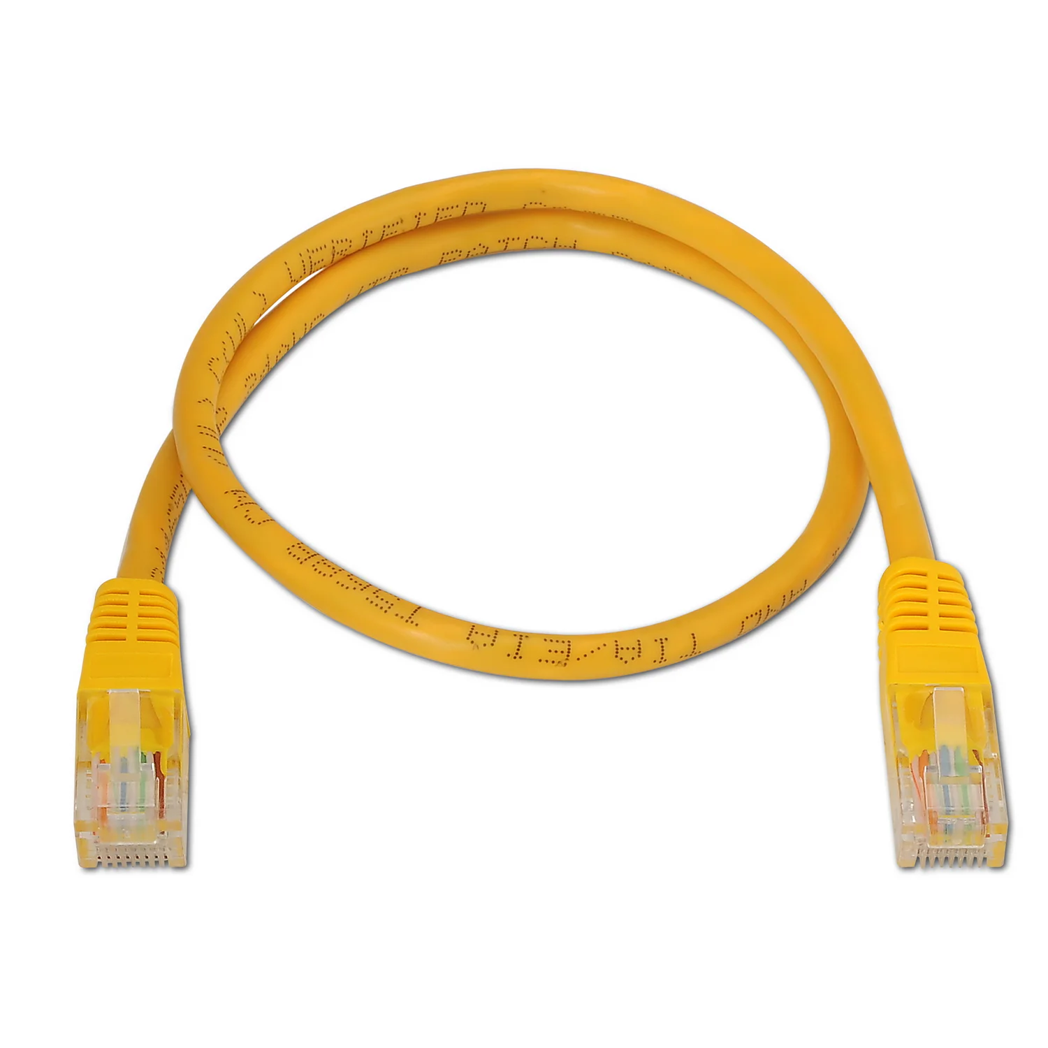 Cabo de Rede Aisens Cat.6 UTP 2 m Amarelo AWG24 Cobre - Imagem 2
