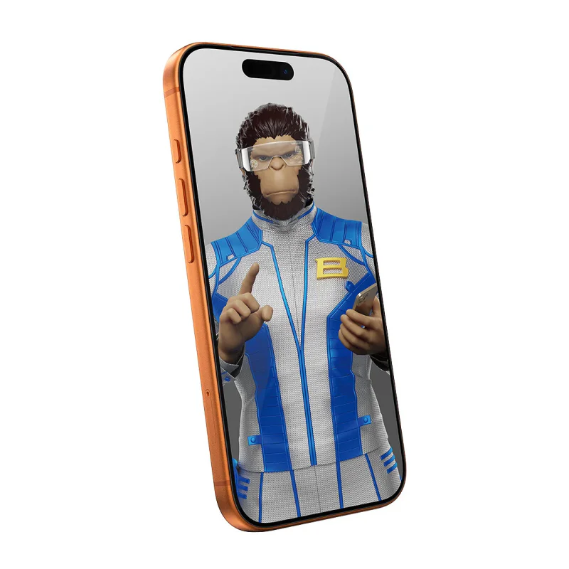 Película de Vidro Temperado Apokin HD Ultra Transparente AR para Samsung Galaxy S26 Ultra Transparente - Imagem 5