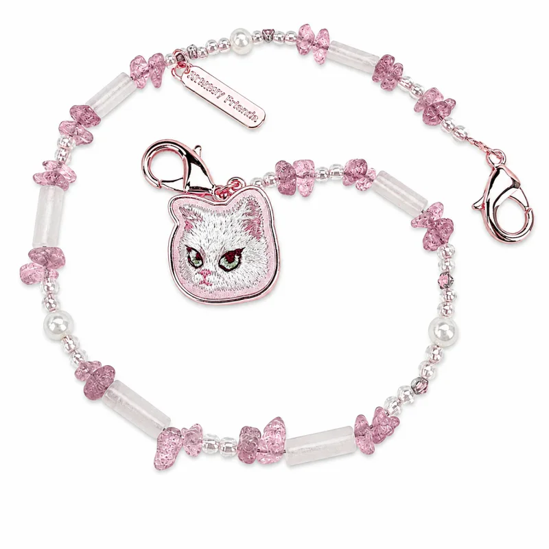 Pendente para Telemóvel Apokin Nimmy Gato da Sorte Rosa - Imagem 2