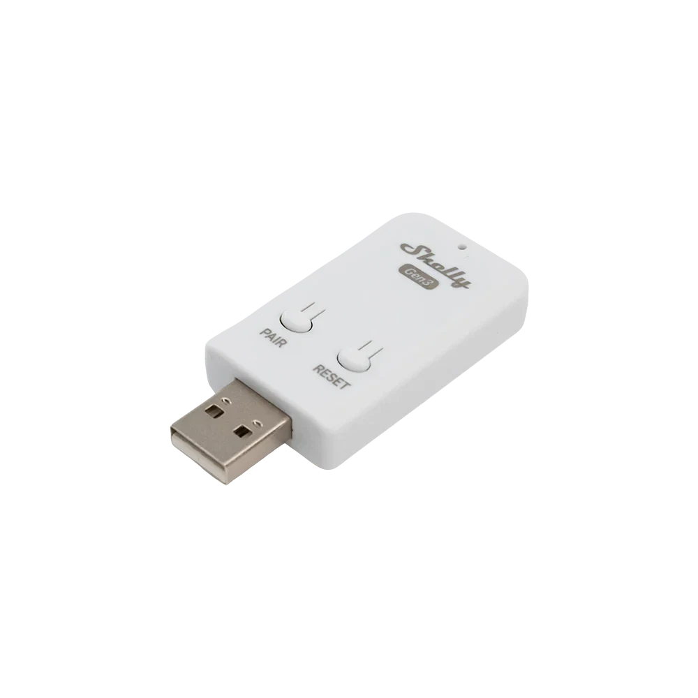 Gateway Bluetooth Shelly BLU Gateway Gen3 USB-A para Wi-Fi - Imagem 1