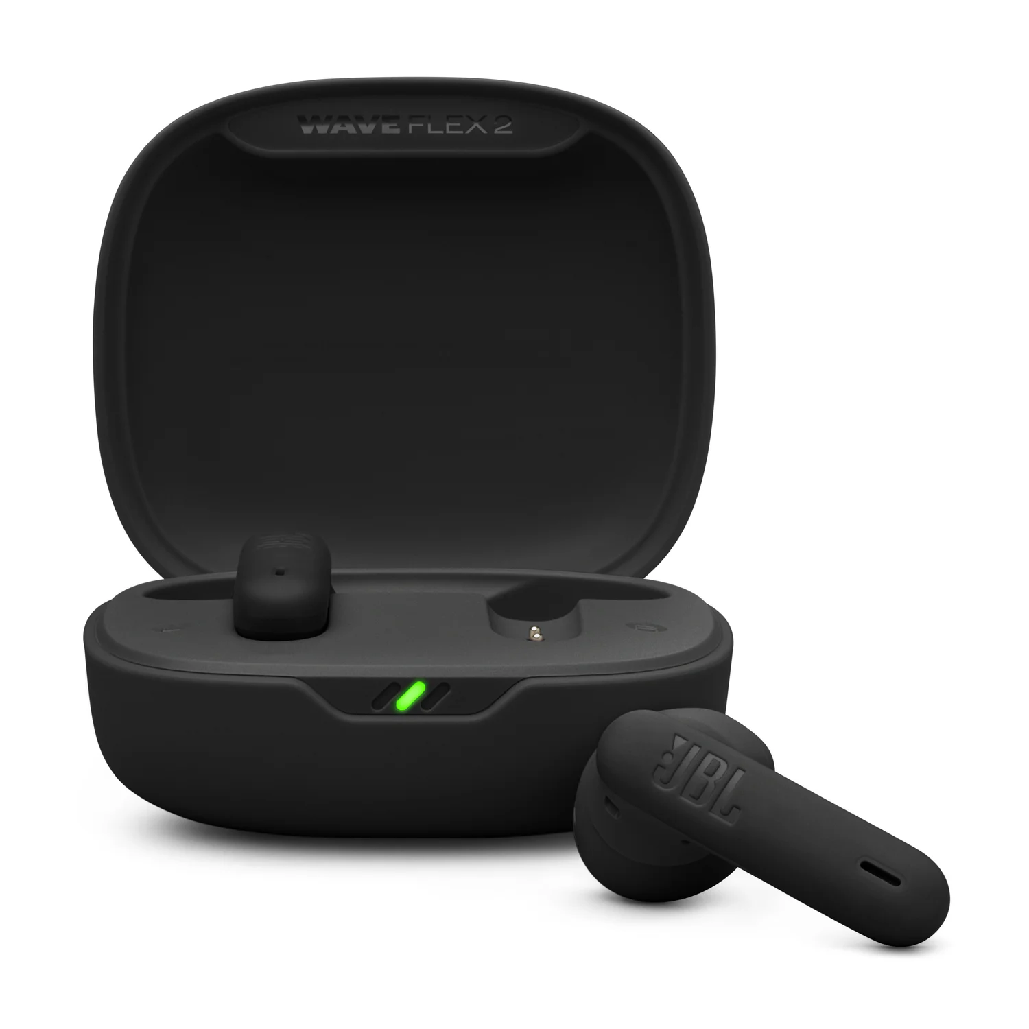 Auriculares Bluetooth JBL Wave Flex 2 Intra-auriculares com Estojo de Carga Preto