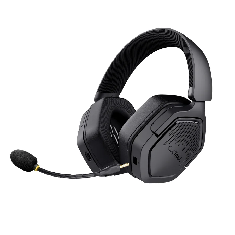 Headset Gaming Sem Fios Trust GXT 493PS Carus para PS5 Preto - Imagem 3