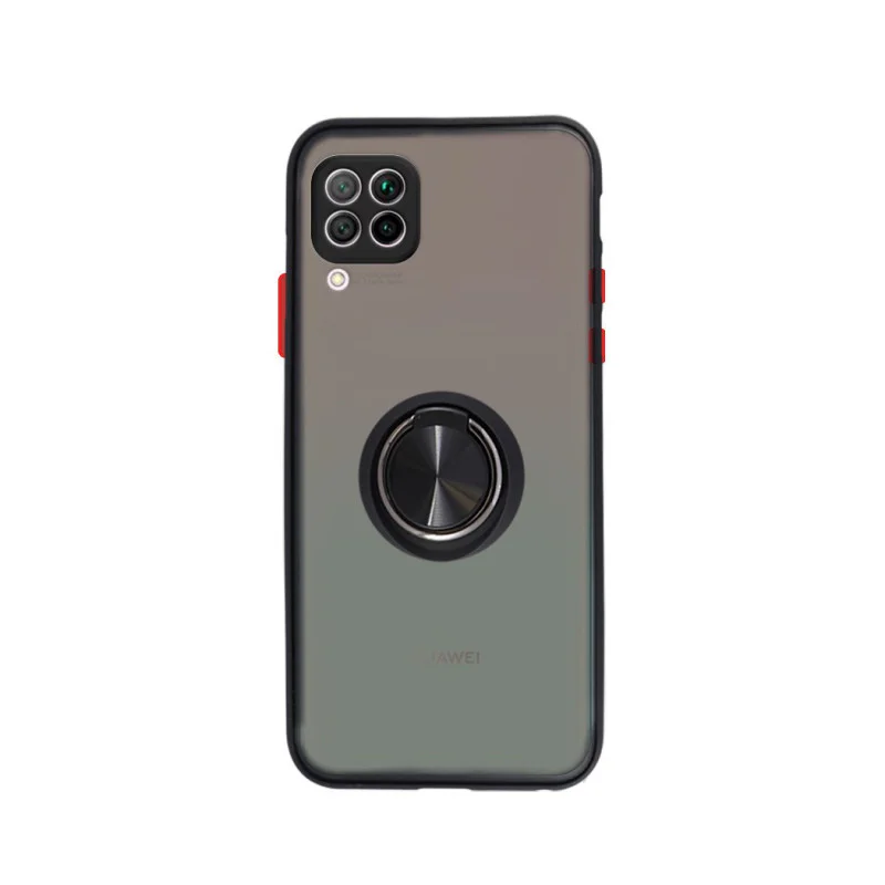 Capa Apokin para Huawei P40 Lite em Gel Fumada com Suporte Verde - Imagem 5
