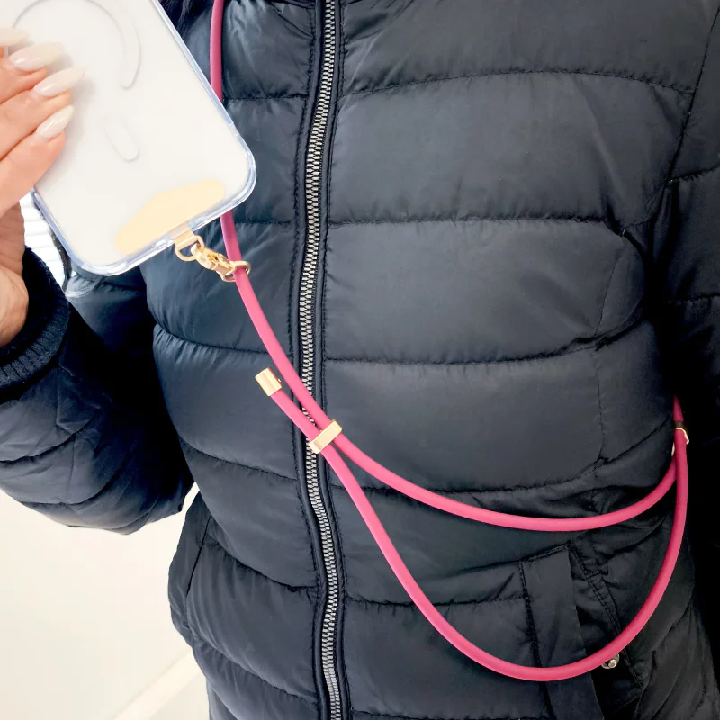 Cordão Apokin em Silicone com Adaptador para Telemóvel Cor 1 - Imagem 3