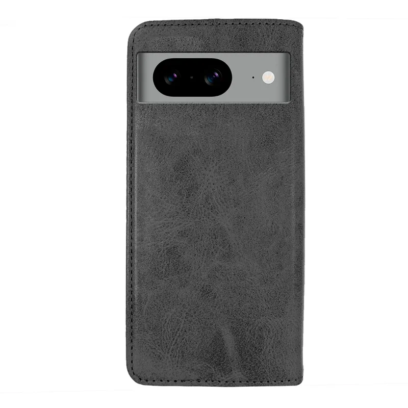 Capa Flip Apokin para Google Pixel 8 em Pele Sintética com Porta-cartões Preto - Imagem 4