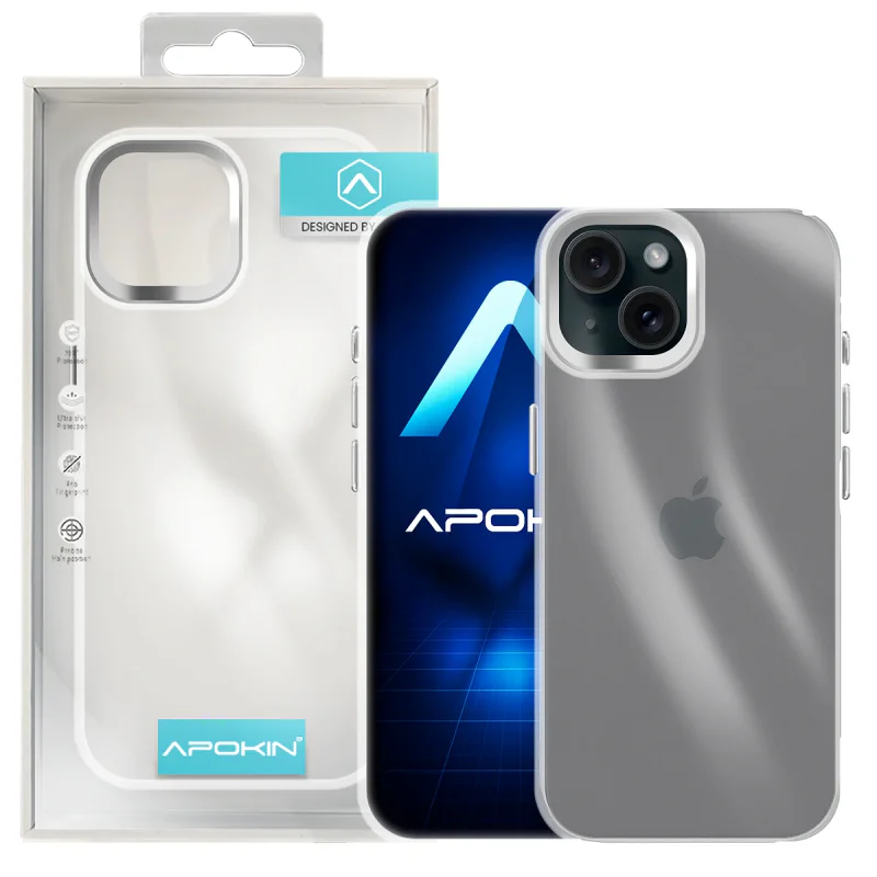 Capa Apokin para iPhone 11 Acrílica Transparente Lilás - Imagem 3
