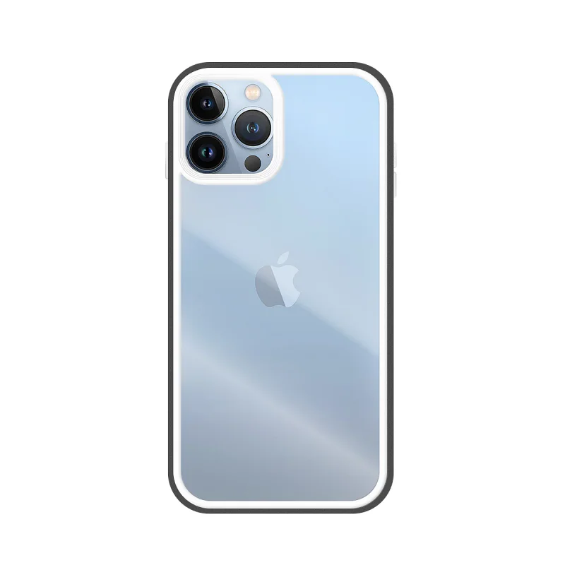 Capa Apokin Antichoques Transparente com Borda de Borracha para iPhone 13 Pro Variedade de cores - Imagem 4