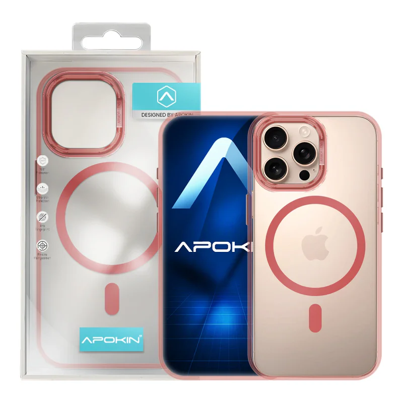 Capa Apokin Armadura Mate com MagSafe para iPhone 13 Pro Max Branco - Imagem 5