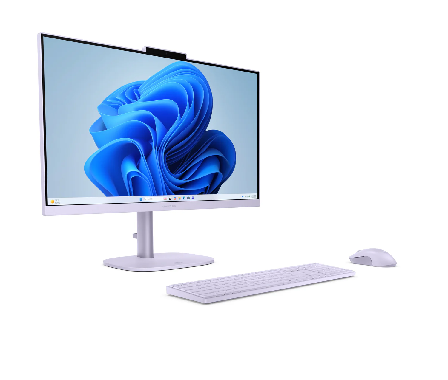 Computador All-in-One HP OmniStudio 24-cu0020ns 23,8" FHD 100Hz Intel Core 3 100U 8GB 512GB SSD FreeDOS - Imagem 2